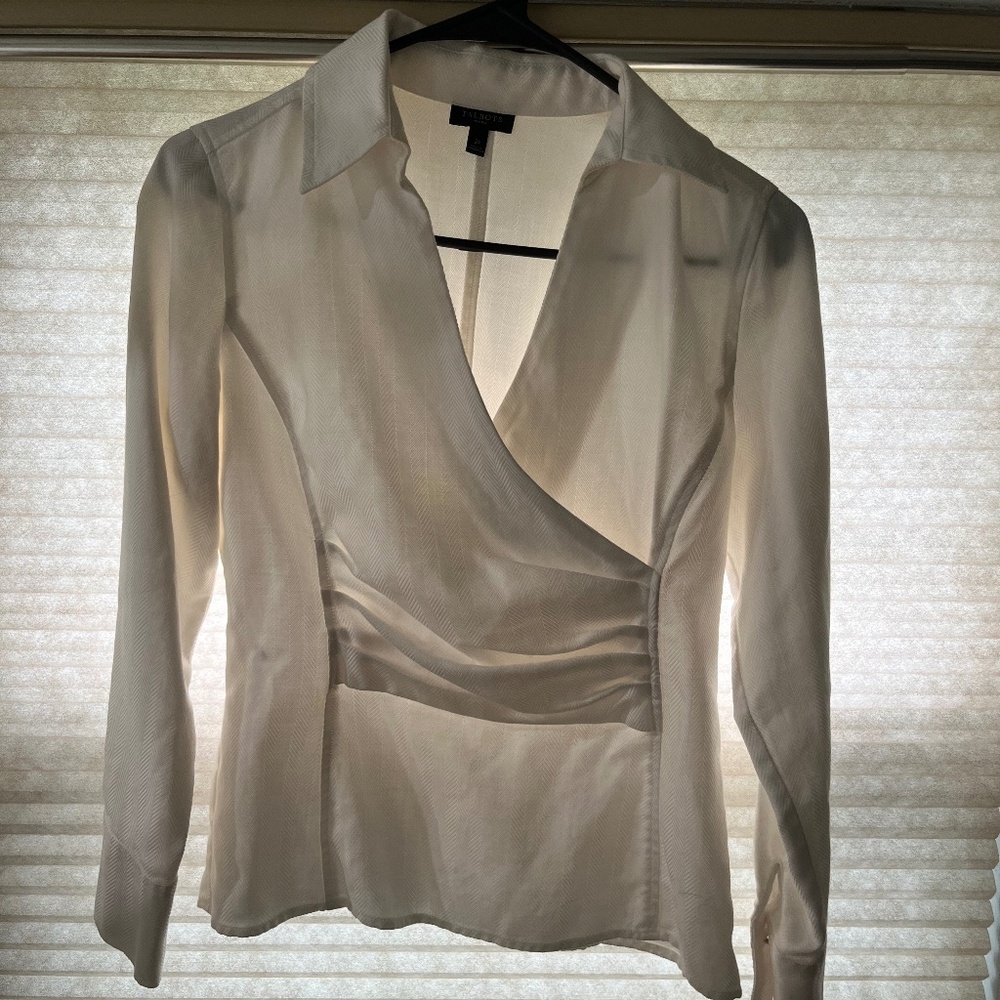 Talbots white shirt